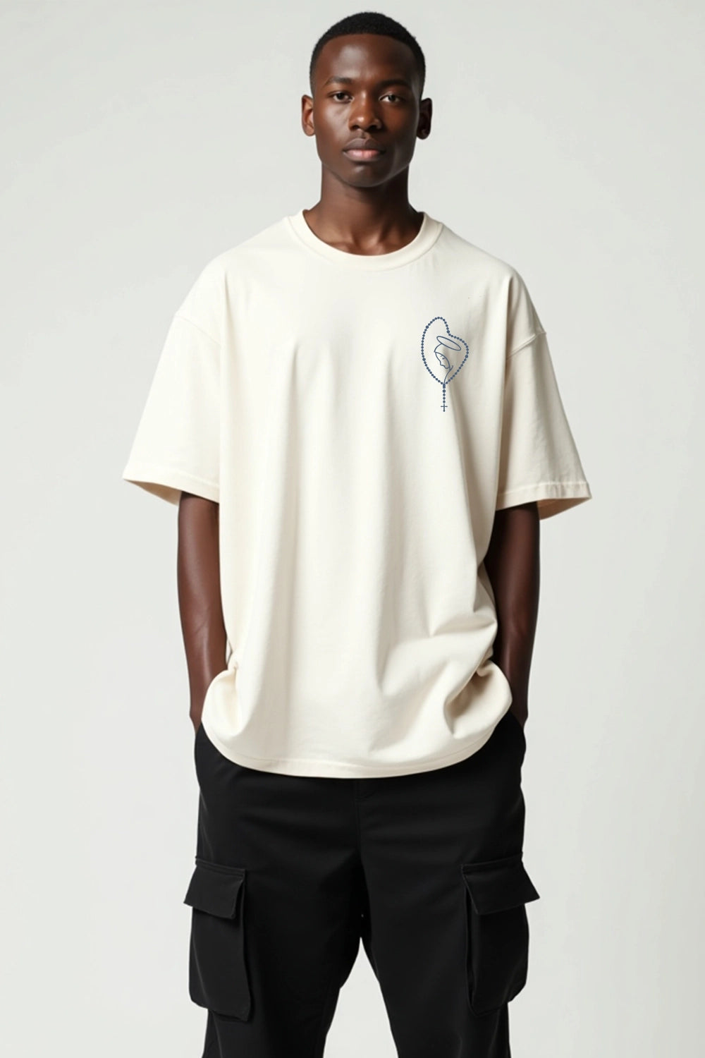 Camisa Oversized Nsa de Fátima