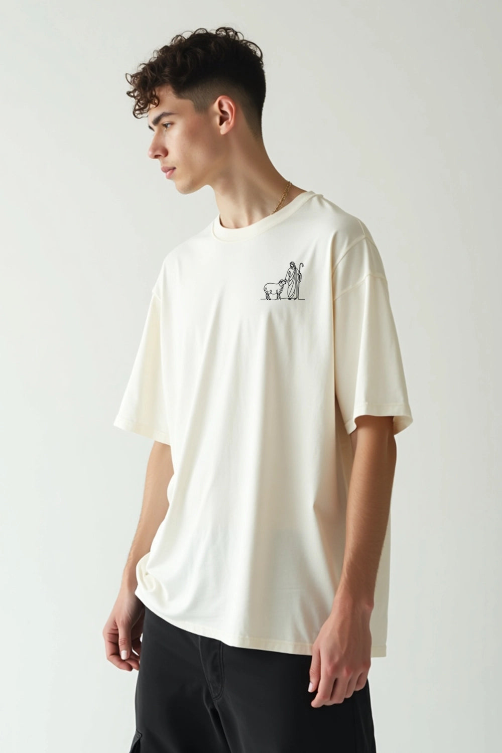 Camisa Oversized Ovelha #100