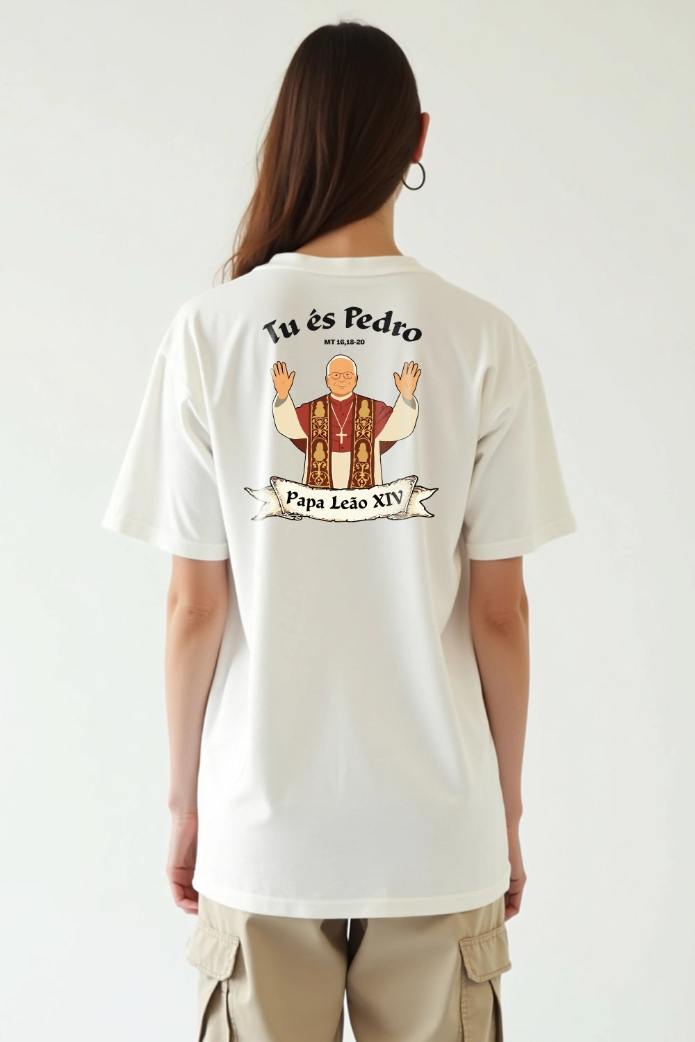 Camisa Oversized "Tu és Pedro"