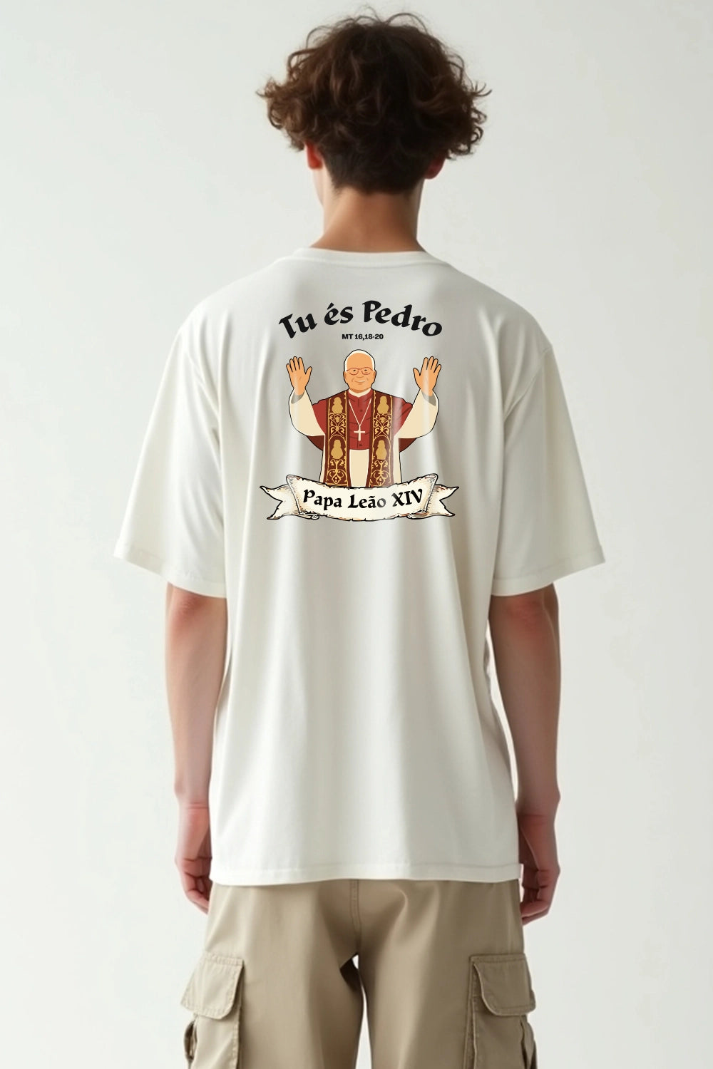 Camisa Oversized "Tu és Pedro"