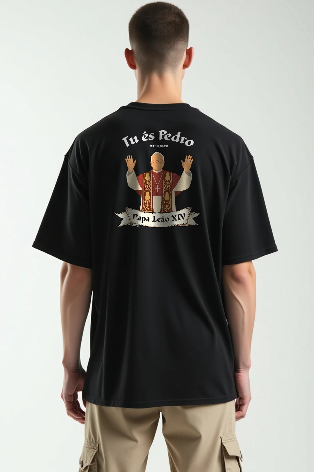 Camisa Oversized "Tu és Pedro"