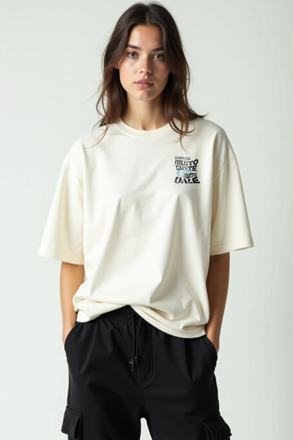 Camisa Oversized Vale o Preço