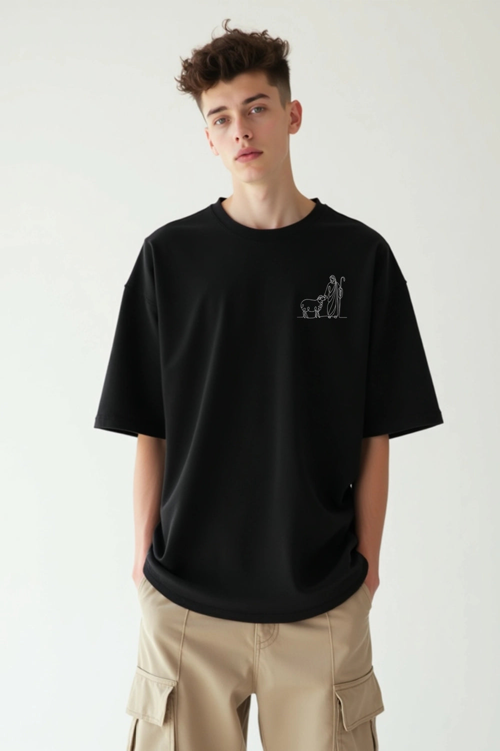 Camisa Oversized Ovelha #100