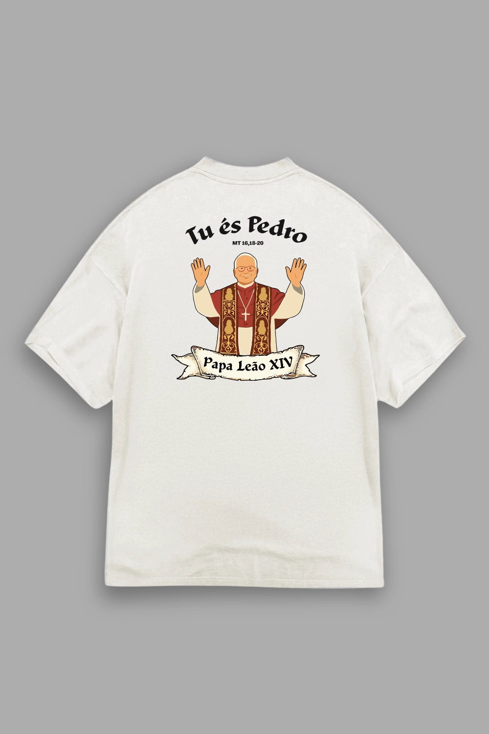 Camisa Oversized "Tu és Pedro"