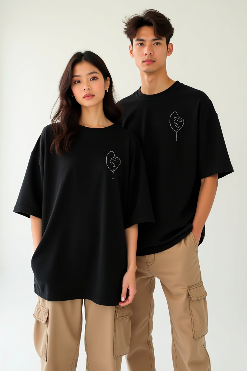 Camisa Oversized Nsa de Fátima