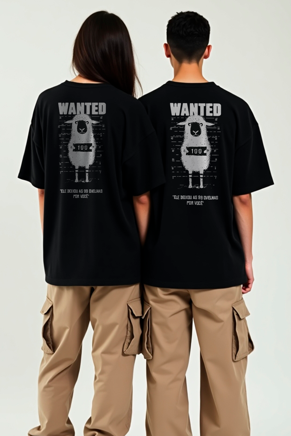 Camisa Oversized Ovelha #100