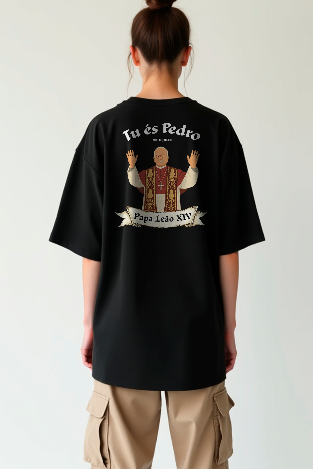 Camisa Oversized "Tu és Pedro"