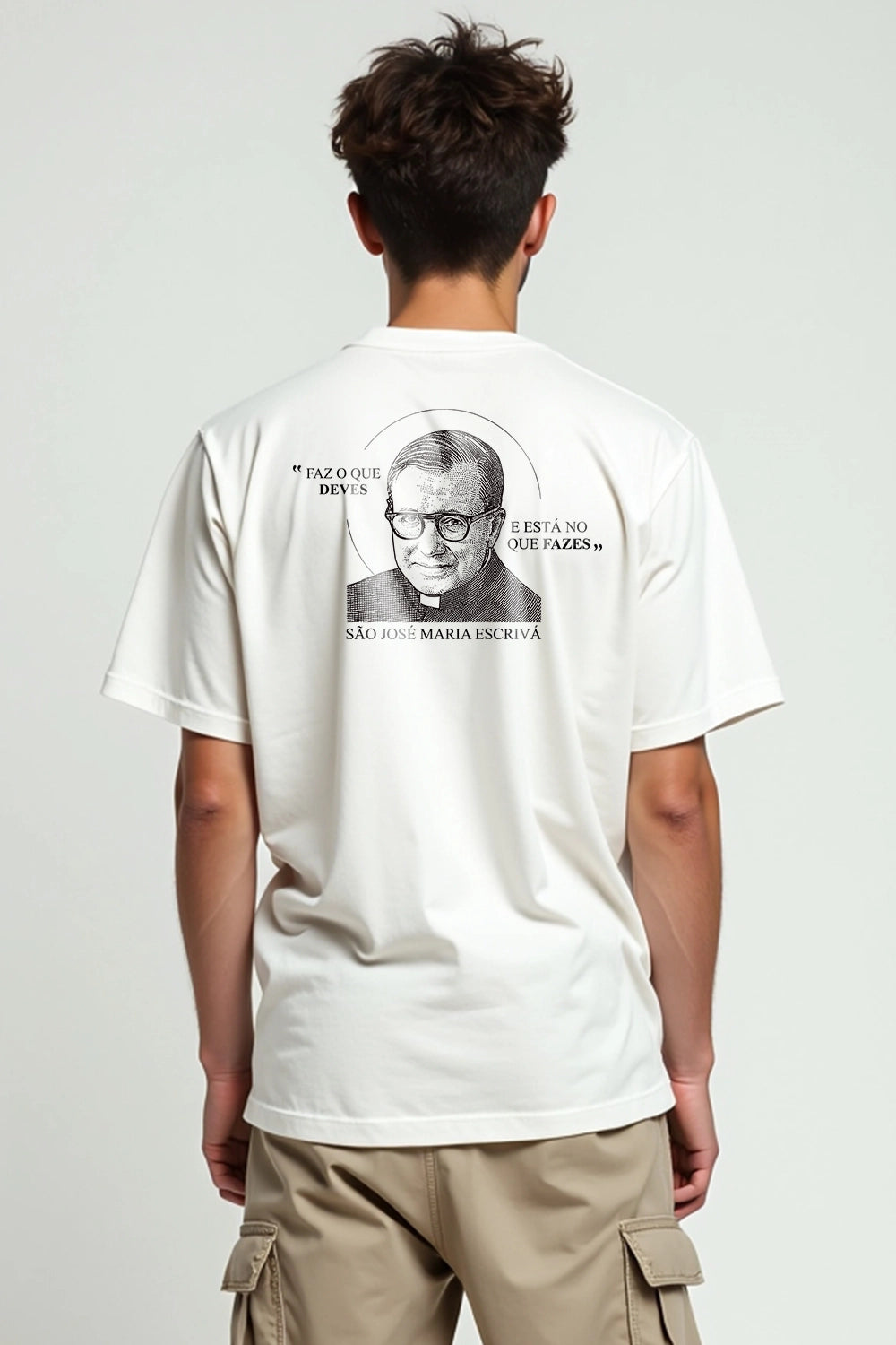 Camisa Oversized São Josemaria Escrivá