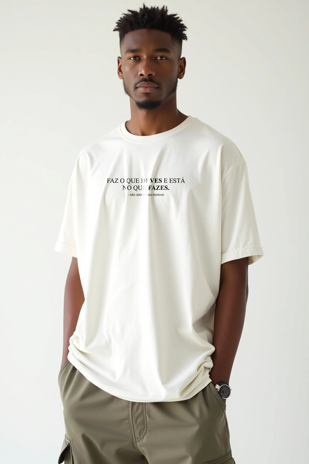 Camisa Oversized São Josemaria Escrivá