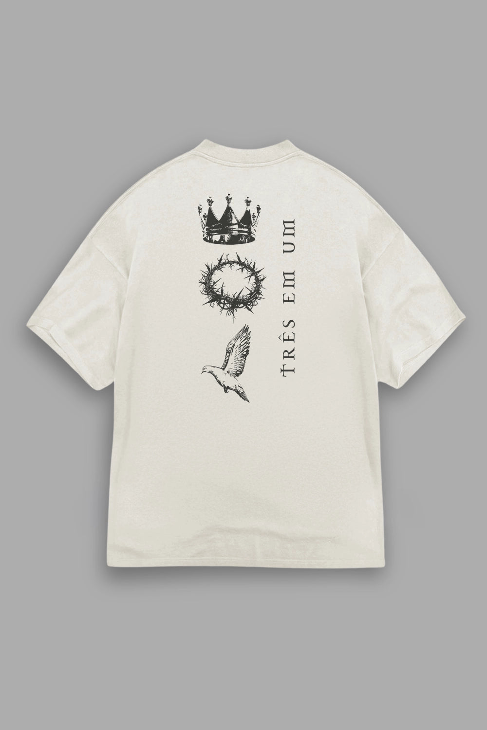 Camisa Oversized Três Em Um