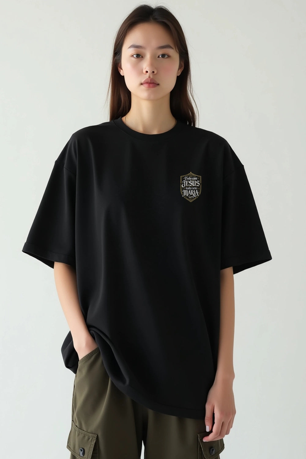 Camisa Oversized Caminho e Coração 25.6