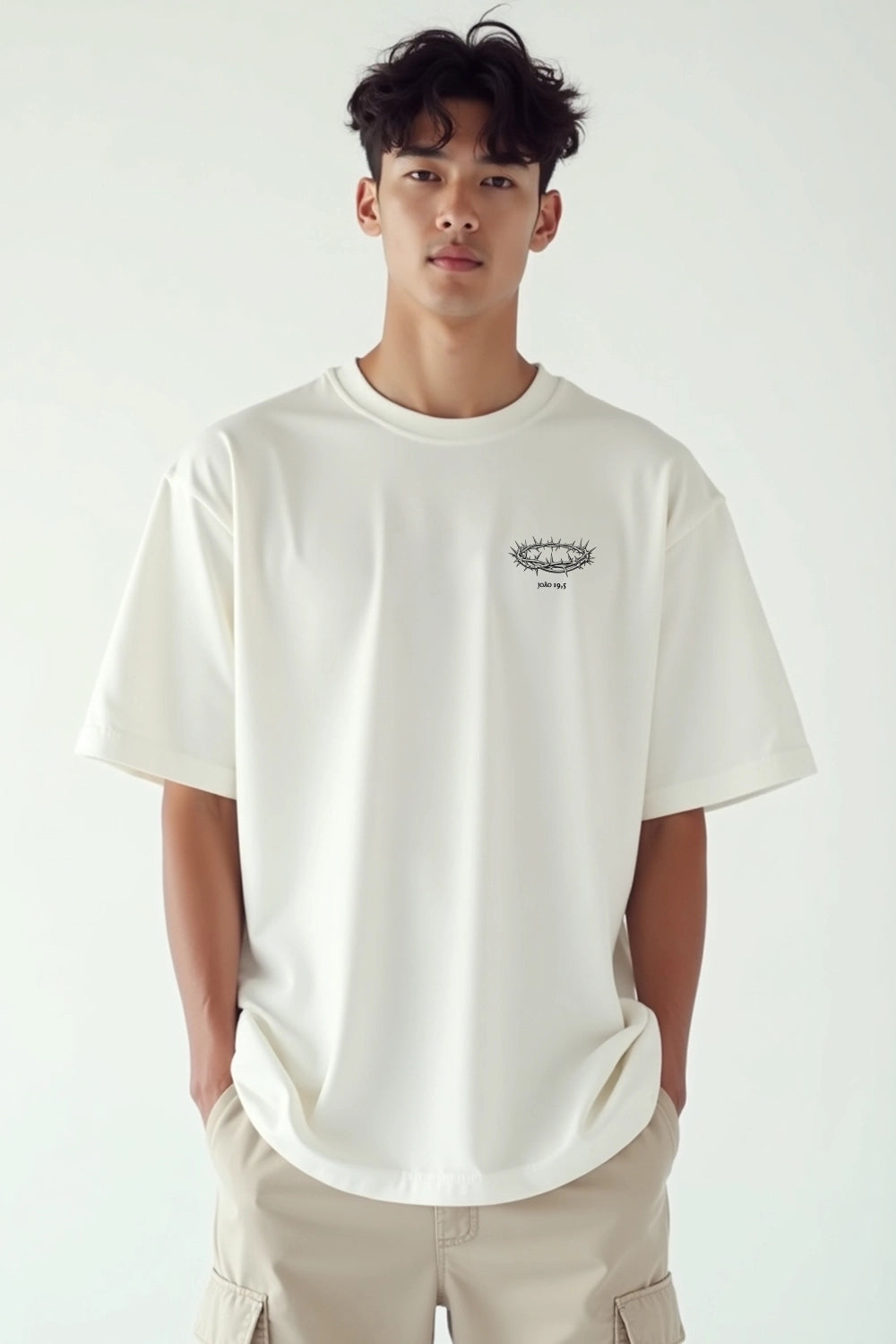Camisa Oversized Coroa de Espinhos 25.6