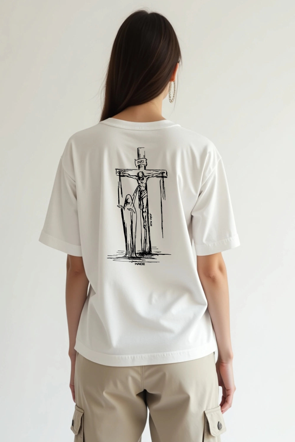 Camisa Oversized Crucificação