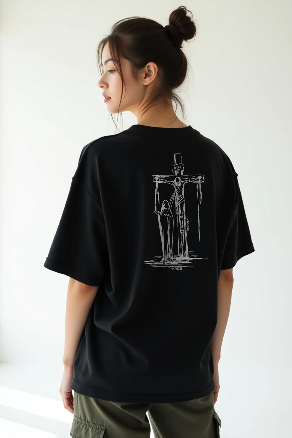 Camisa Oversized Crucificação
