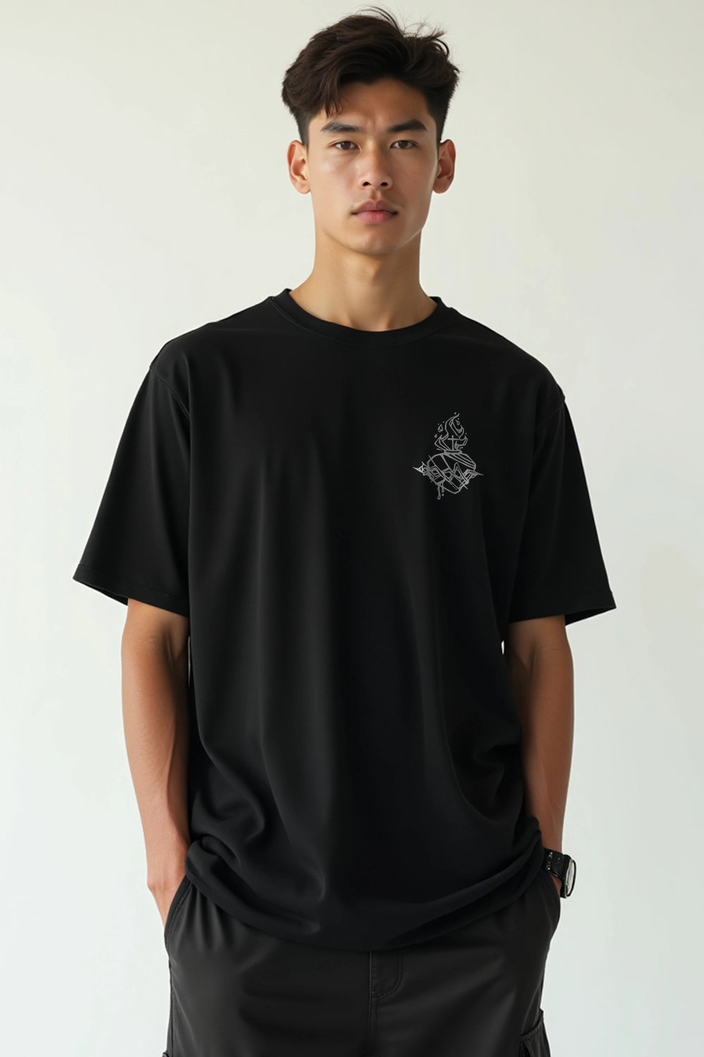 Camisa Oversized Crucificação