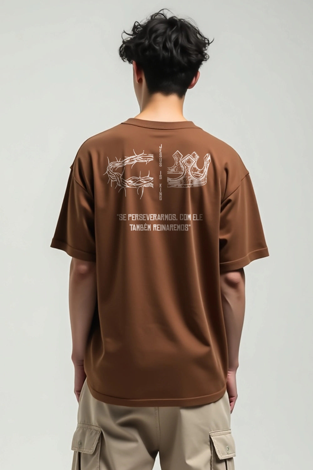 Camisa Oversized Da Cruz à Coroa 25.6