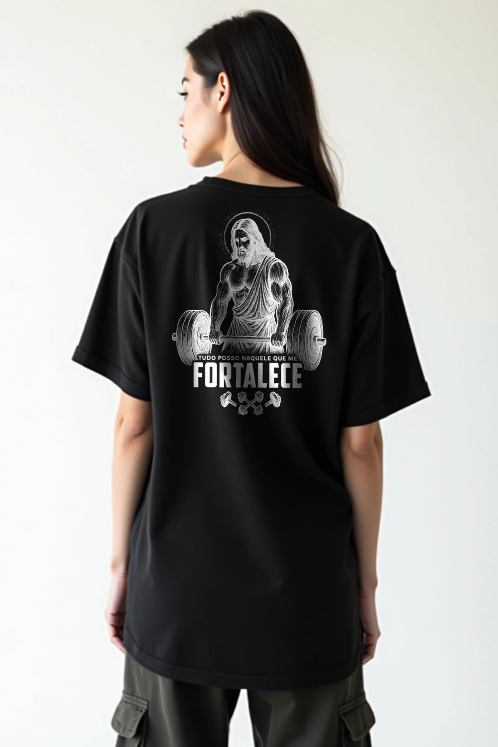 Camisa Oversized Fortalece