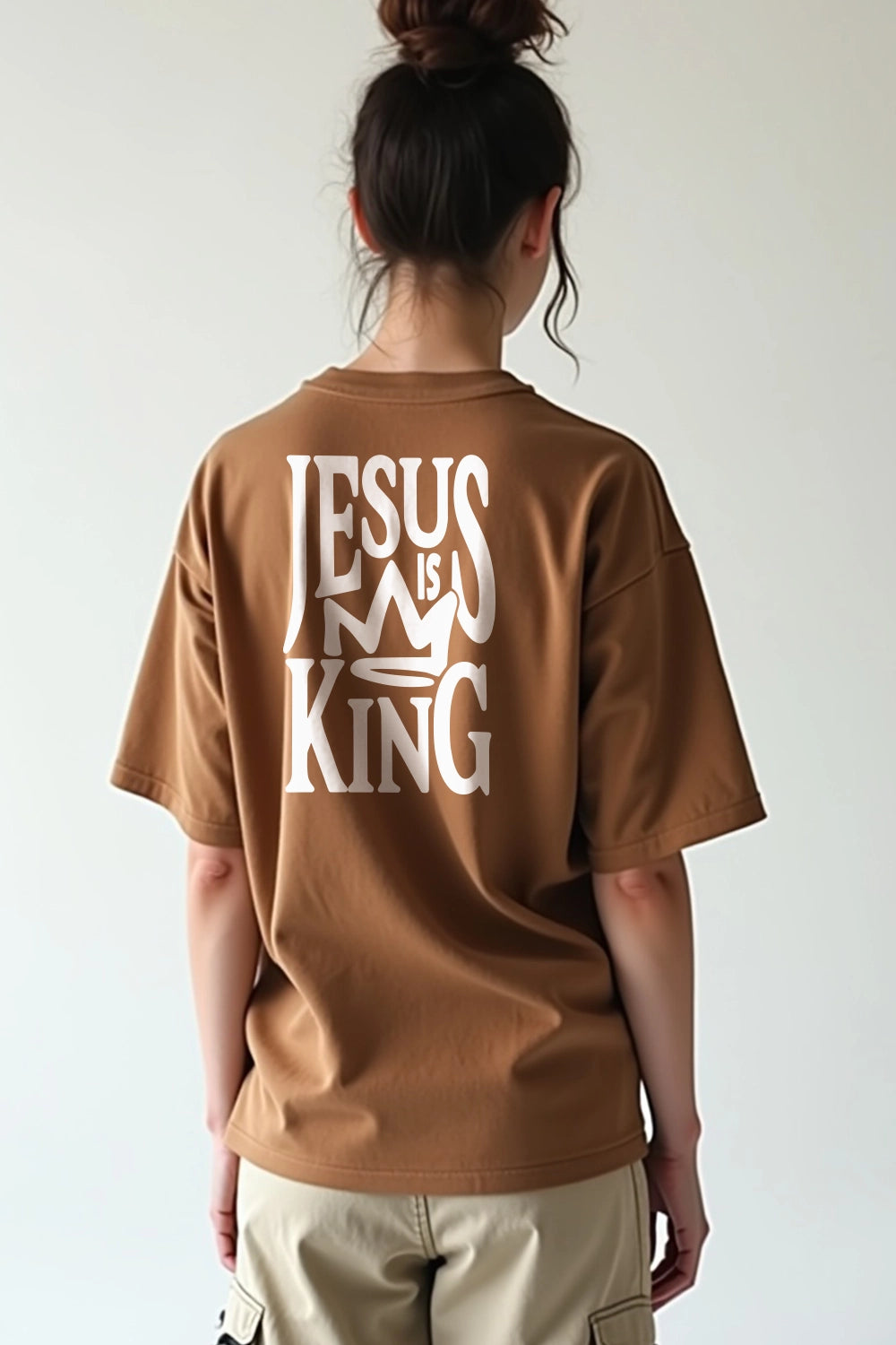 Camisa Oversized Jesus is King