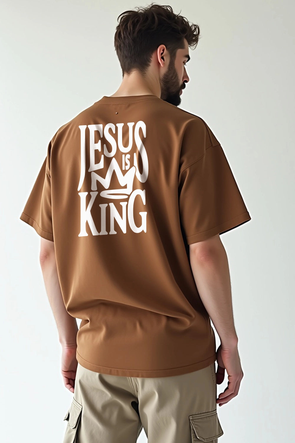Camisa Oversized Jesus is King
