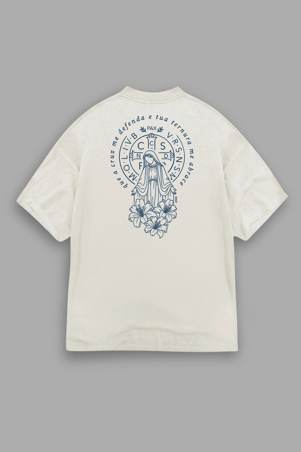 Camisa Oversized Manto e Cruz