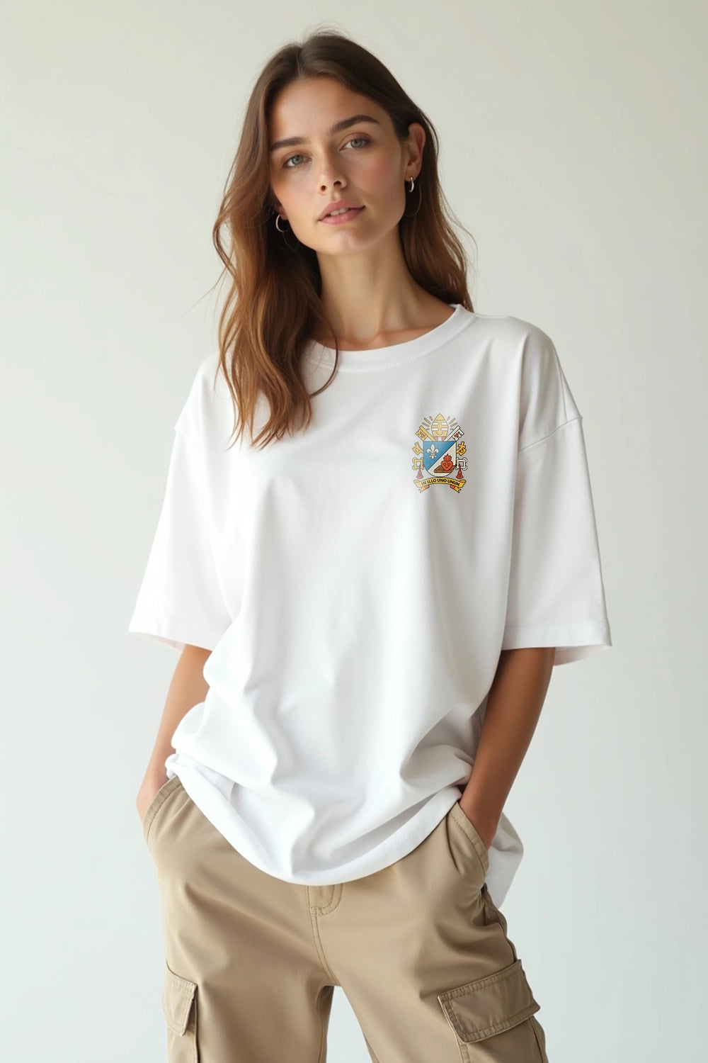 Camisa Oversized Papa Leão