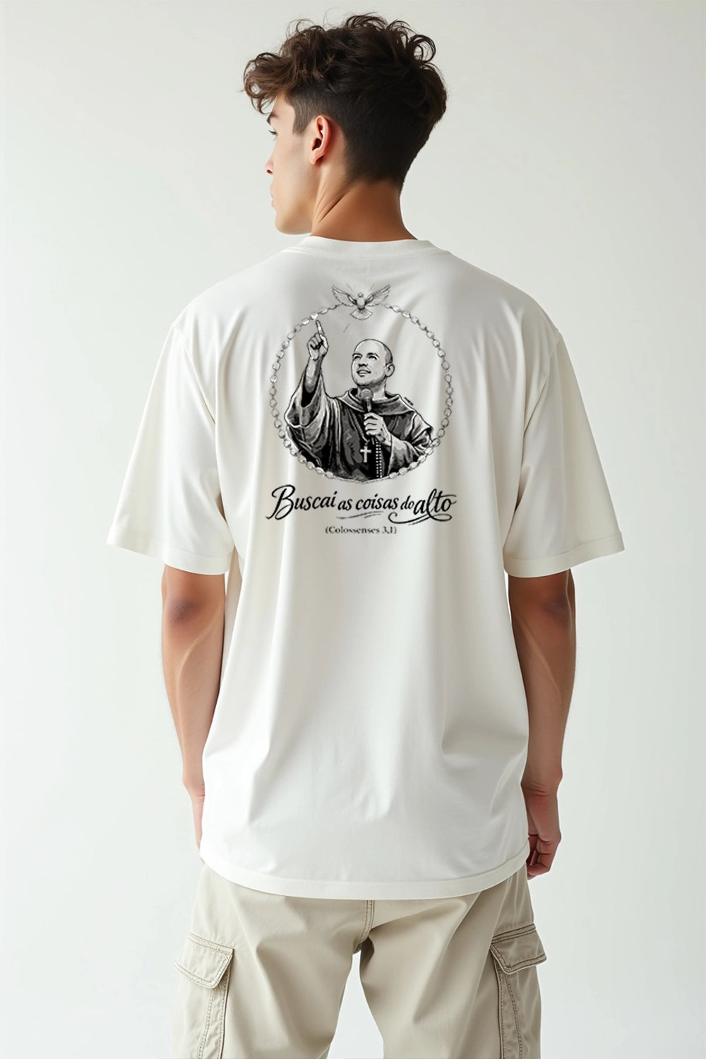 Camisa Oversized Rosário do Frei