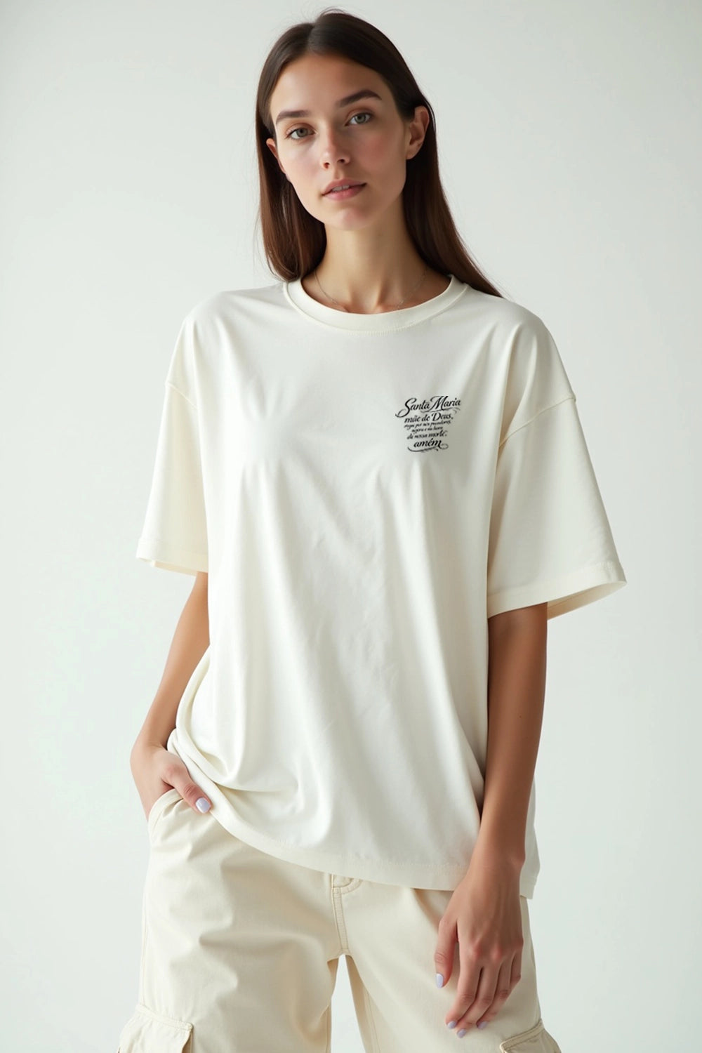 Camisa Oversized Rosário do Frei