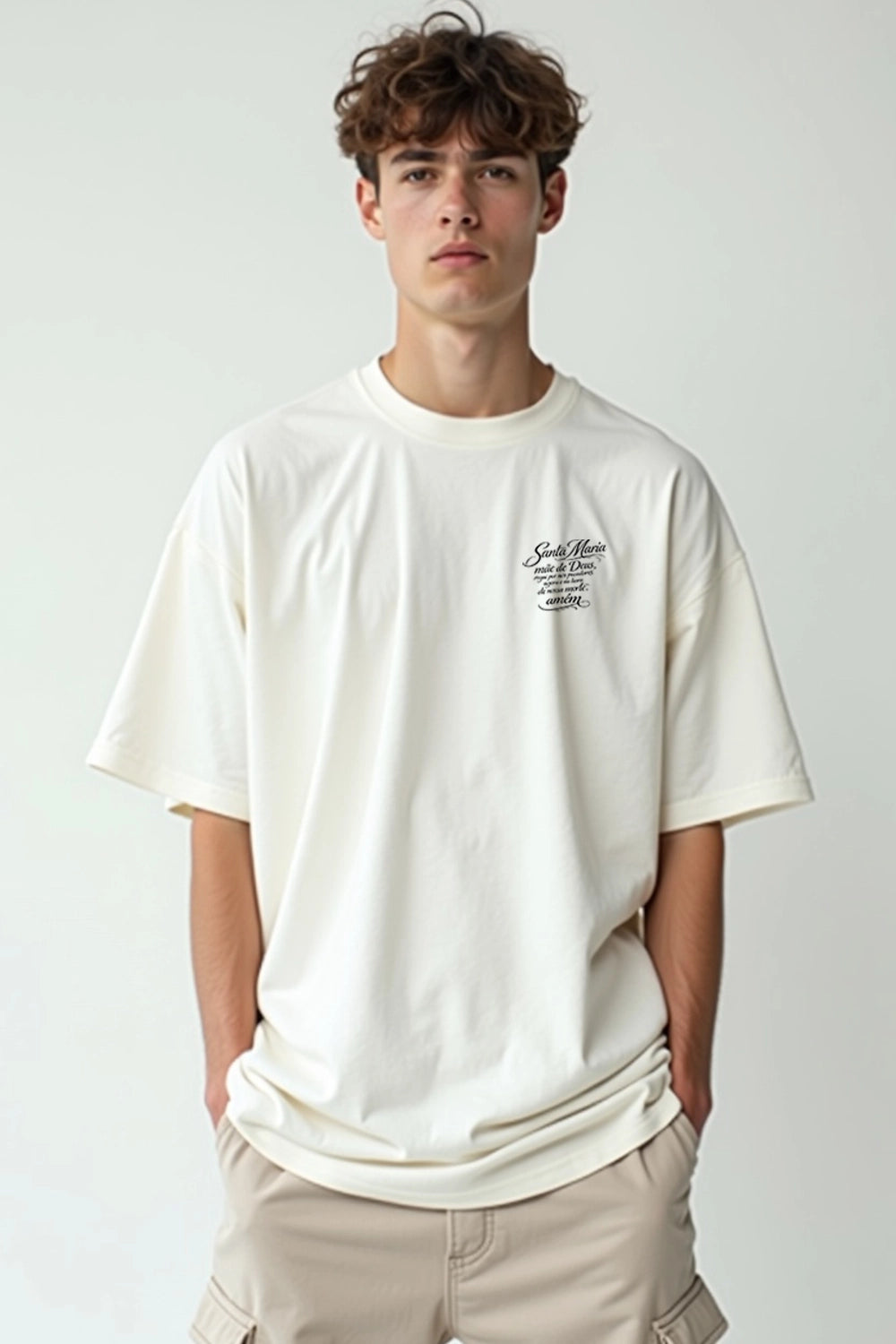 Camisa Oversized Rosário do Frei