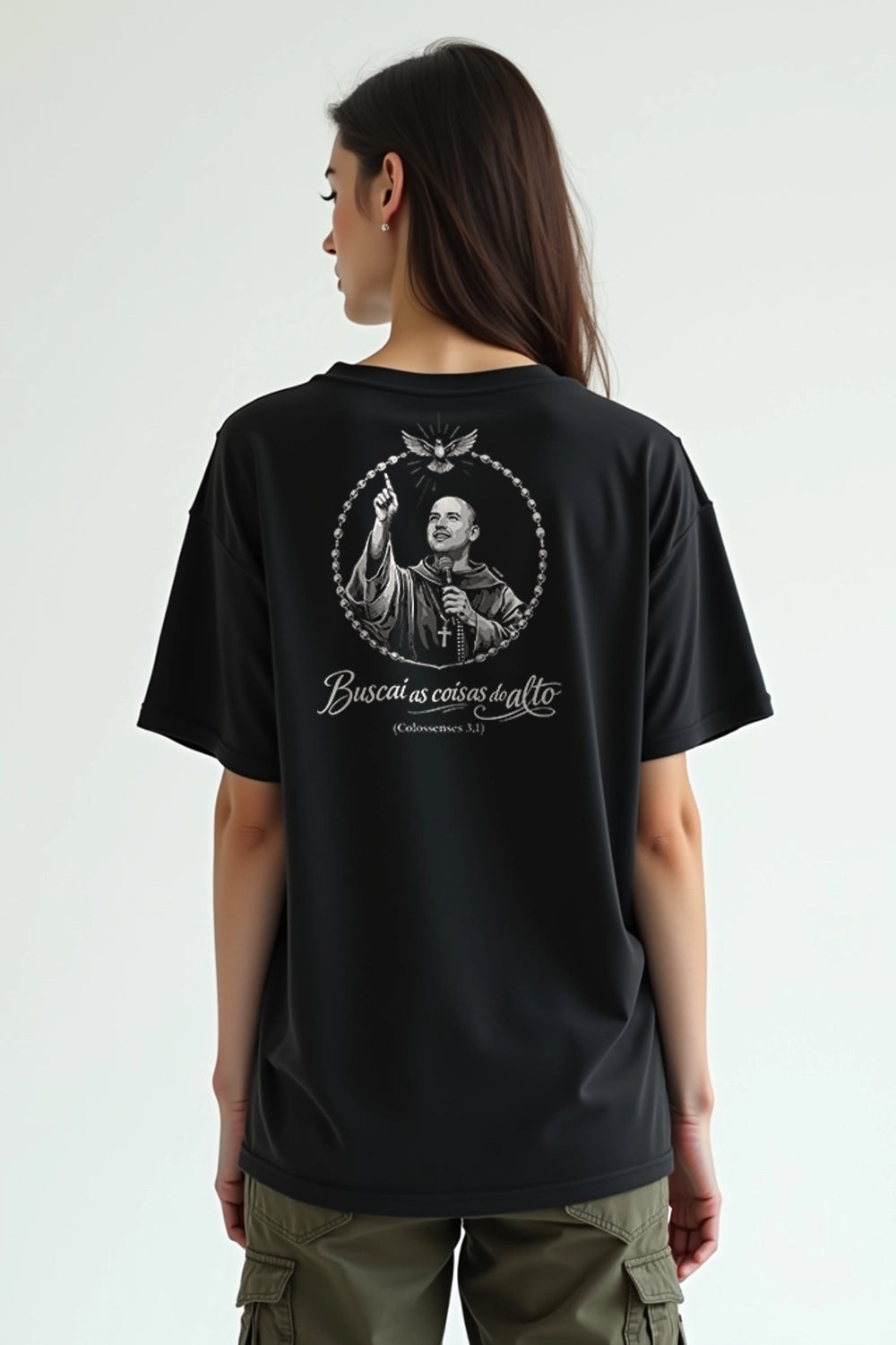 Camisa Oversized Rosário do Frei