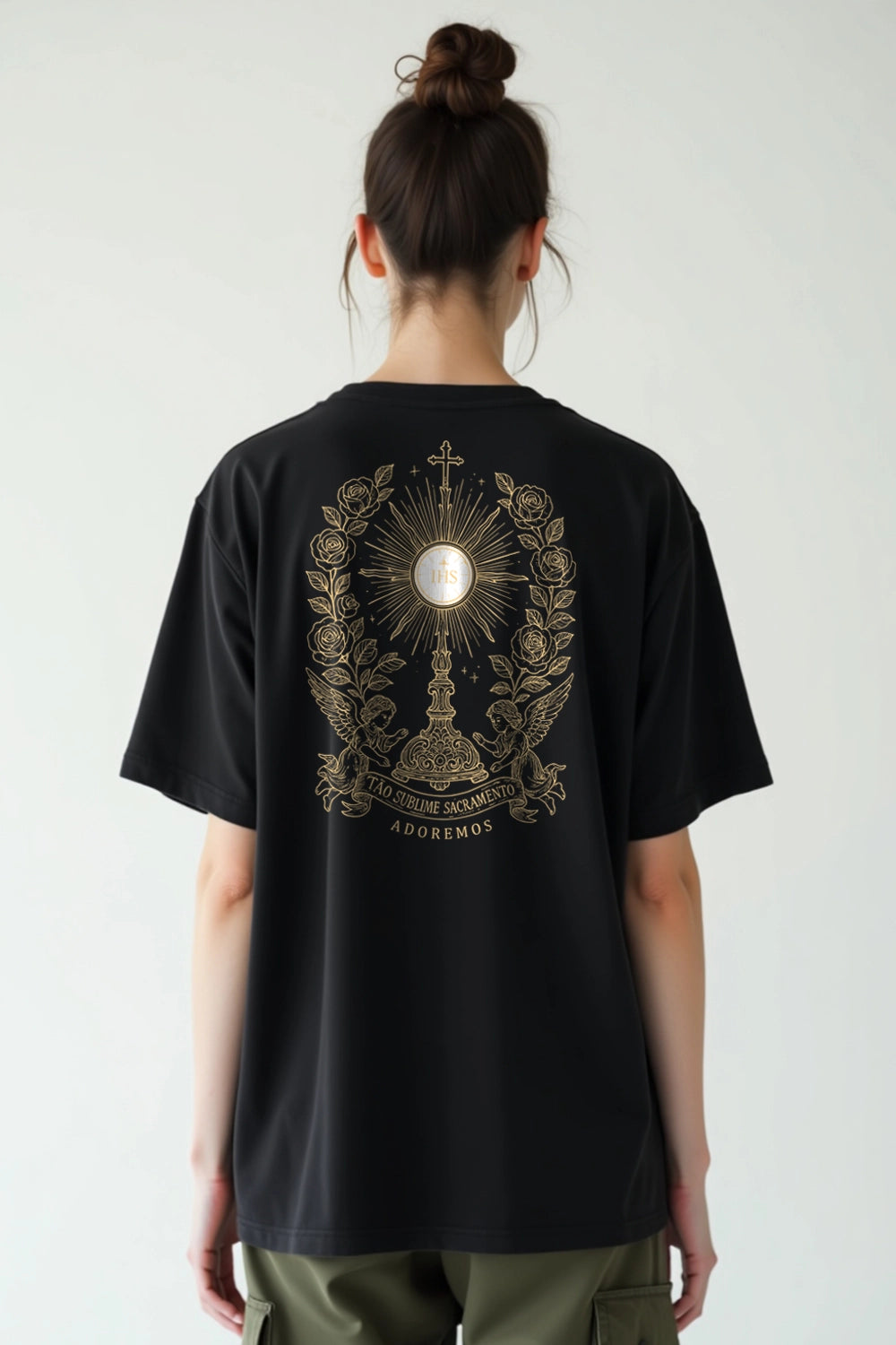 Camisa Oversized Santo Sacramento