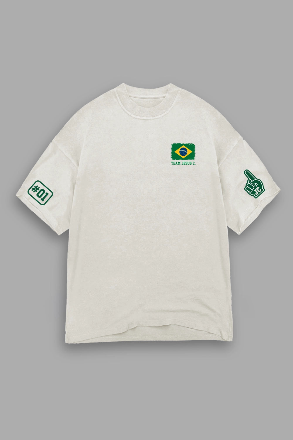 Camisa Oversized Team Jesus
