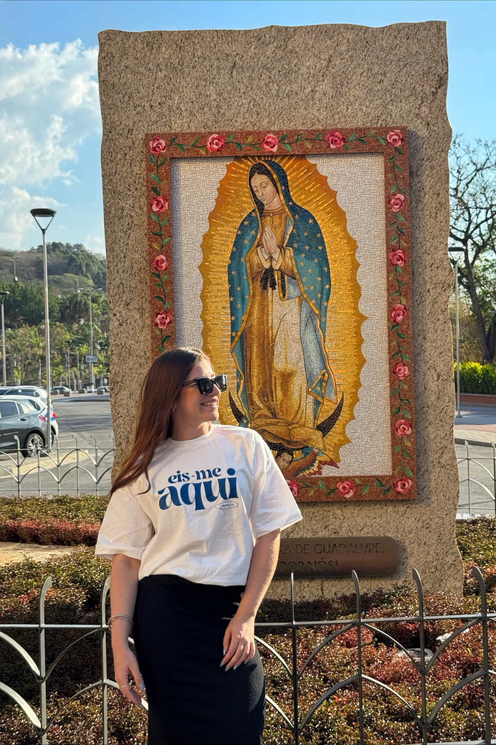 Camisa Oversized Eis-me Aqui