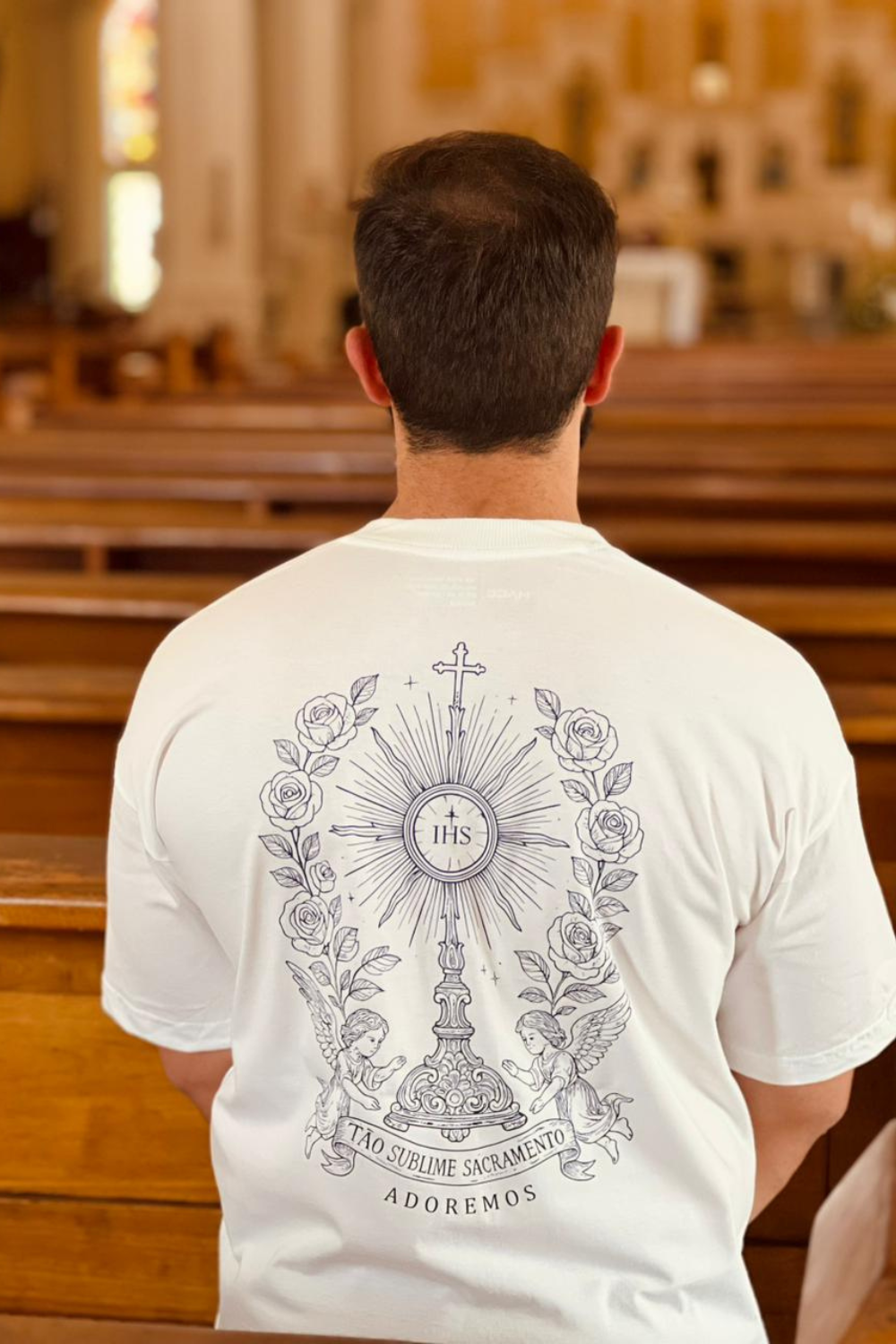 Camisa Oversized Santo Sacramento