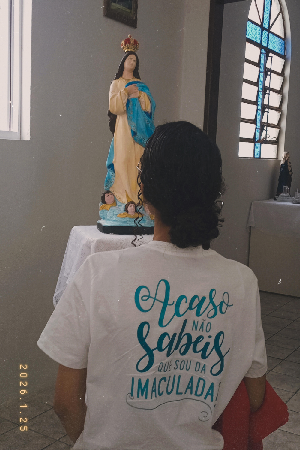 Camisa Oversized Filha Imaculada 25.6