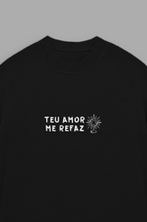 Camisa Oversized Amor que Restaura - Hace | Moda Cristã