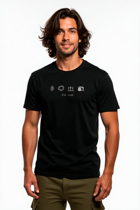 Camisa Básica Ele Vive - Hace | Moda Cristã