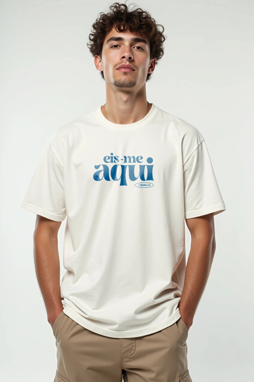 Camisa Básica Eis-me Aqui