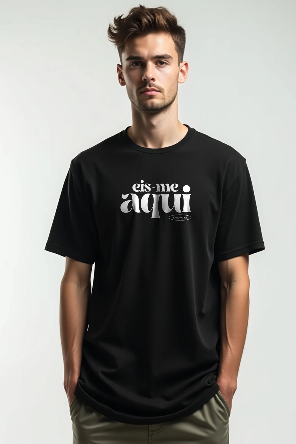 Camisa Básica Eis-me Aqui