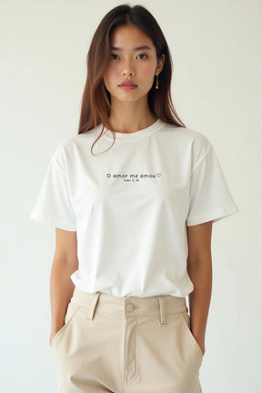 Camisa Básica O Amor me Amou