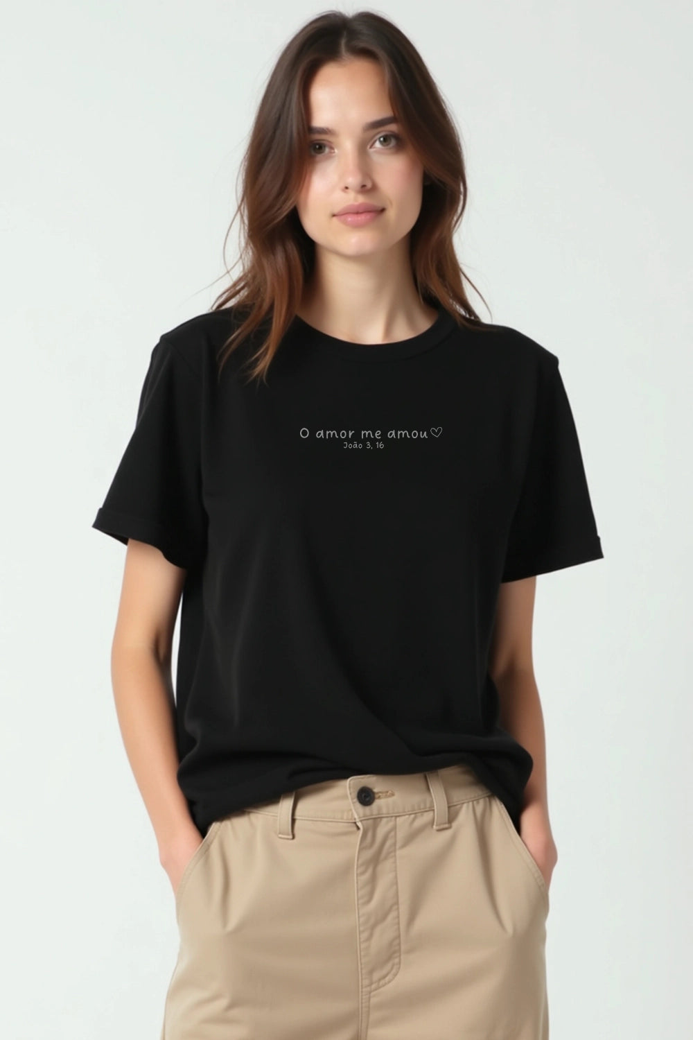 Camisa Básica O Amor me Amou