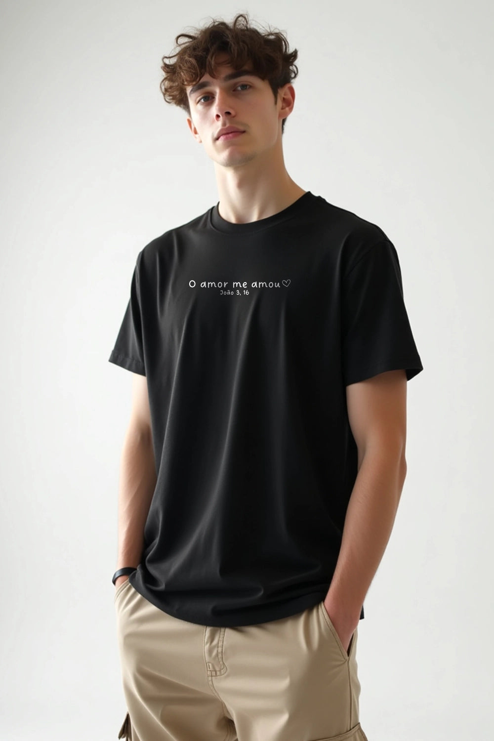 Camisa Básica O Amor me Amou