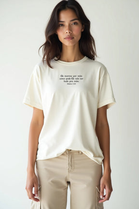 Camisa Básica Ele Morreu por Mim