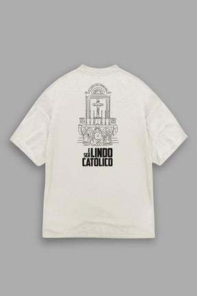 Camisa Oversized É Lindo ser Católico #3