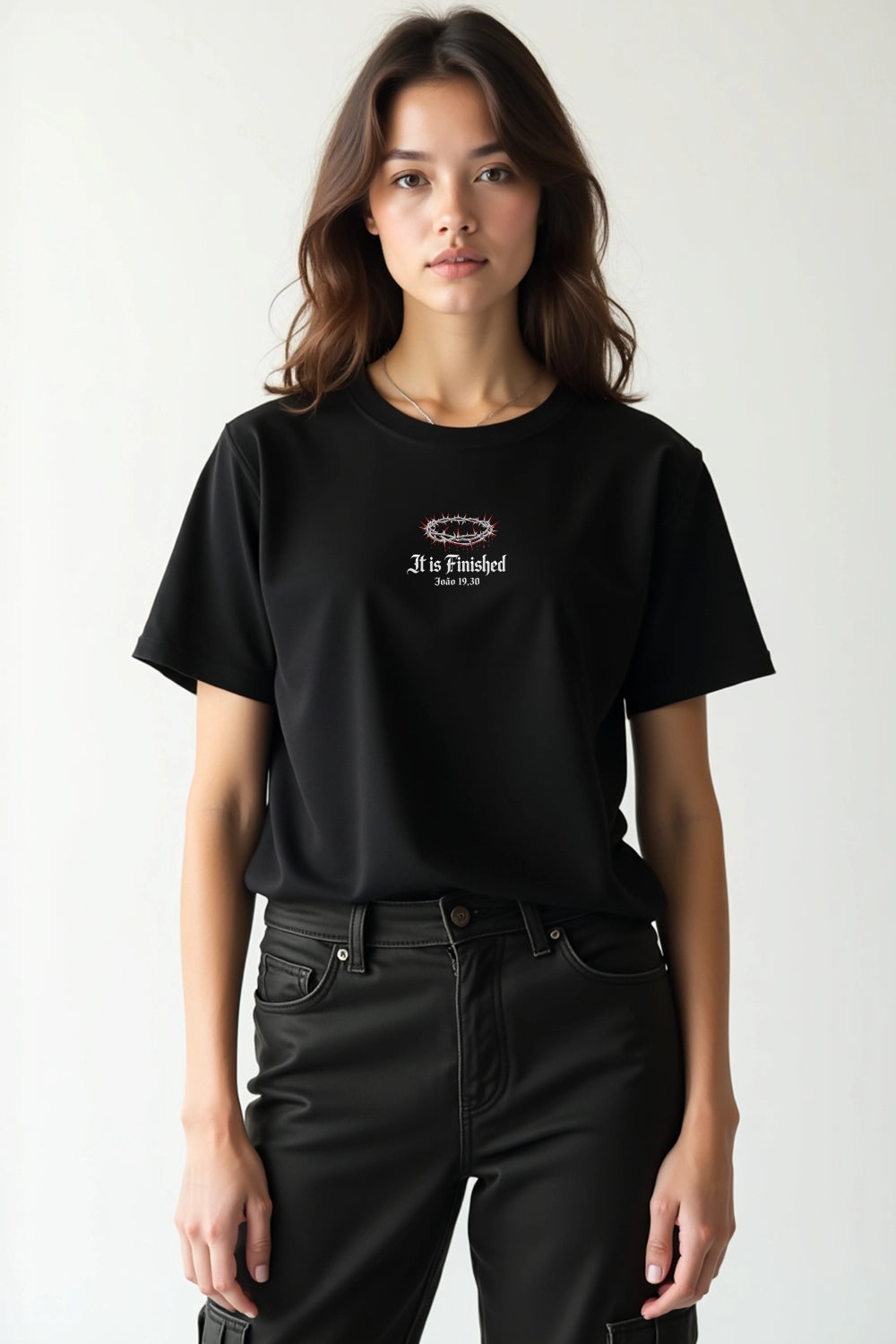 Camisa Básica Está Consumado 25.6