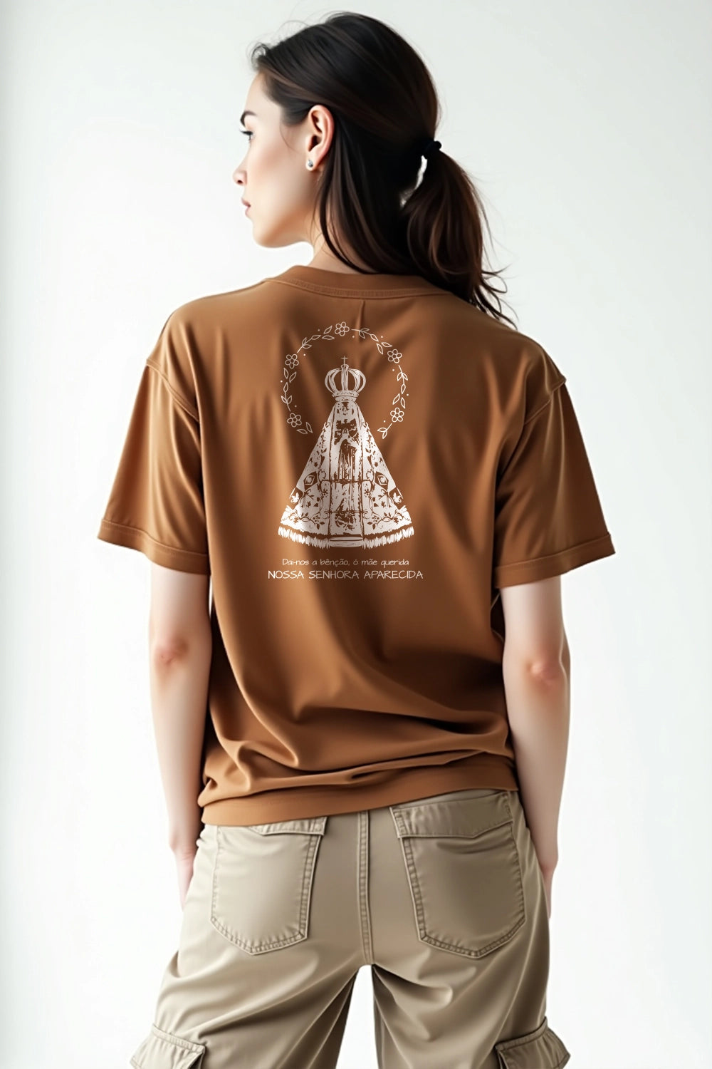 Camisa Básica Nossa Senhora Aparecida 25.6