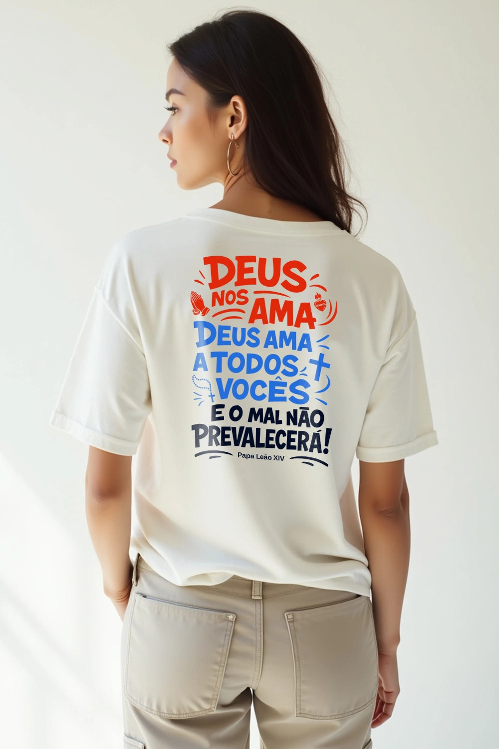 Camisa Básica Papa Leão