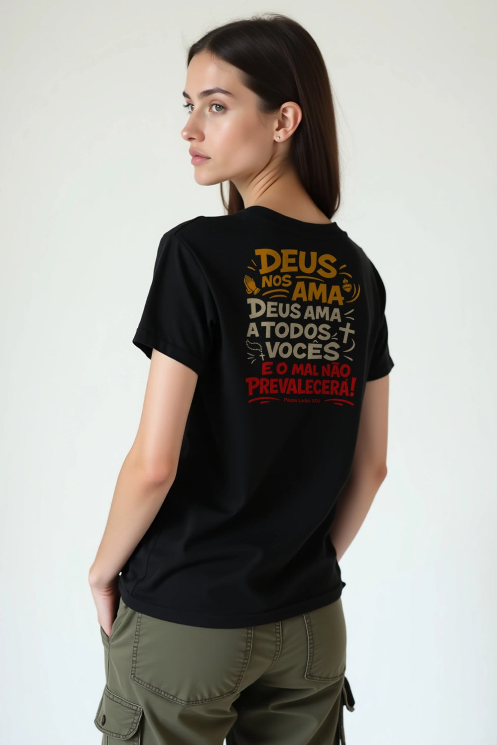 Camisa Básica Papa Leão