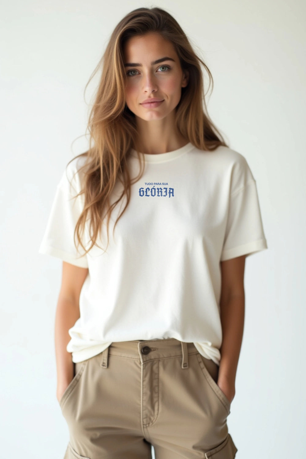 Camisa Básica Tudo Para a Sua Glória