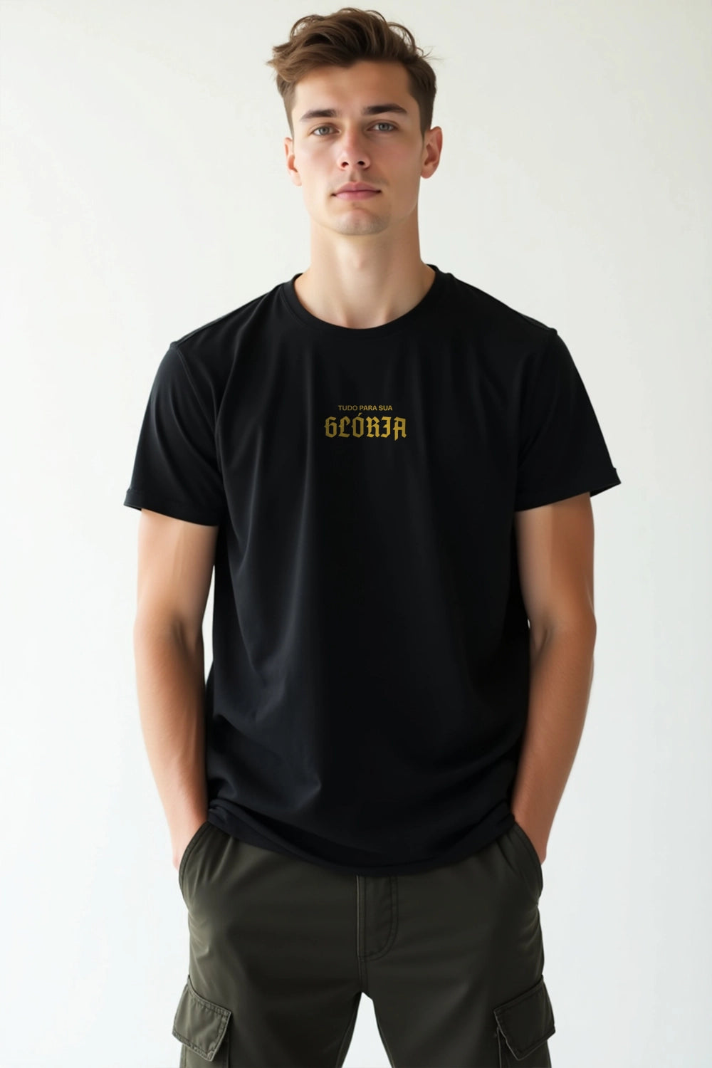 Camisa Básica Tudo Para a Sua Glória