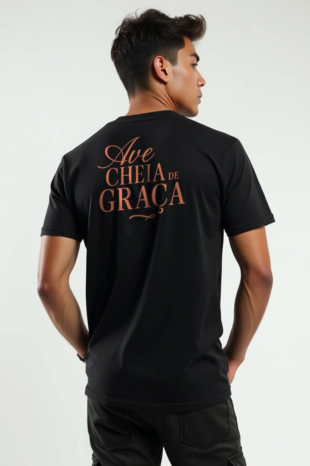 Camisa Básica Cheia de Graça
